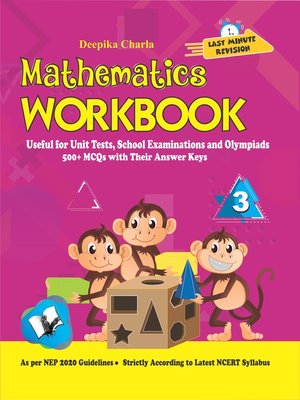 cover image of Mathematics Workbook Class 3